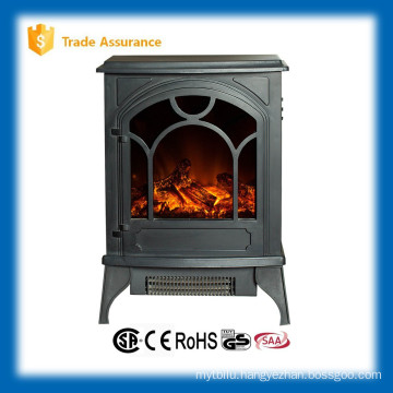 classic imitation fire freestanding electric stove heater